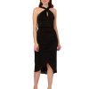 Women's Novelty Faux Wrap Dress