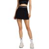 Womens Tennis Skirts with Pocket High Waisted Black Athletic Pleated Skort fir Golf Sport Workout Pickleball