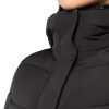 Women's Long Bib-front Puffer Jacket