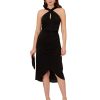 Women's Novelty Faux Wrap Dress