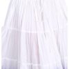Women’s 32 Yard Cotton 4-Tiered Tribal Belly Dancing Long Skirt