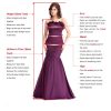Women's Satin Suspender Skirt V-Neck Homecoming Dresses A-line Pocket Party Dress Grape Purple