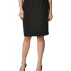 Women's Classic Fit Straight Lux Suit Skirt (Regular and Plus Size)