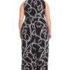 Women's Halter Neckline Signature Morris Maxi Dress Vacation Occasion Event Guest of