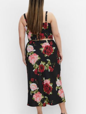 Women's Plus Size Skirt-Cherie Print