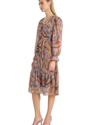 Long Sleeve Midi Wrap Bridal Shower Or Wedding Guest Work Dresses for Women