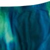 Women's Midi Skirt Mesh Tie Dye High Waisted Bodycon Fishtail Skirt