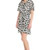 Women's Mini Dress with Front Skirt Dr