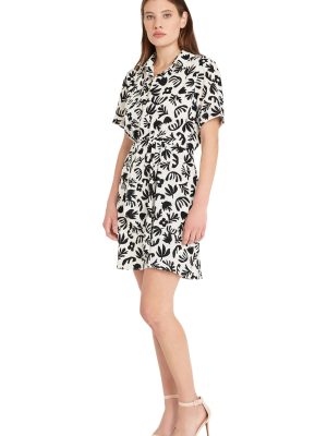 Women's Mini Dress with Front Skirt Dr