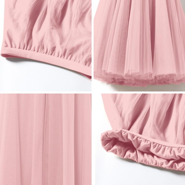 Women's Tutu Tulle A-Line Layered Mesh Midi Skirt, US XS - US 2XL