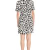 Women's Mini Dress with Front Skirt Dr