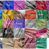 Fashionable Innovative Designa Short Front Long Back Irregular Hem Skirt Button Pleated Shiny PVC A-line Skirt