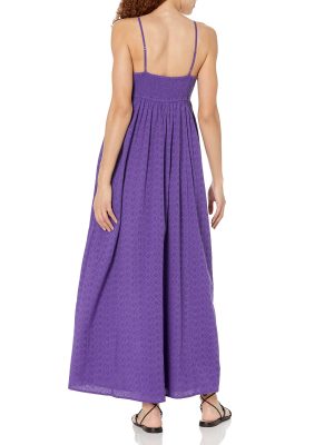 Women's Shyla Cotton Eyelet Maxi Dress