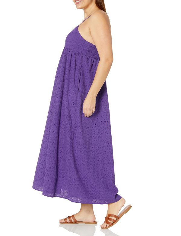 Women's Shyla Cotton Eyelet Maxi Dress