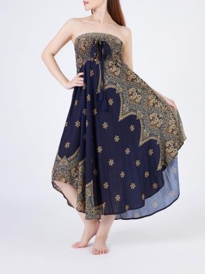 Women's Long Maxi Skirt Bohemian Gypsy Hippie Style Clothing Boho Skirts