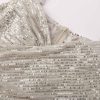 Off Shoulder Prom Dresses for Women 2025 Long Sparkly Sequin Mermaid Evening Dresses Bridesmaid Formal Gown with Slit