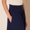 Women's Jersey Pull On Midi Length Skirt