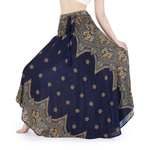 Women's Long Maxi Skirt Bohemian Gypsy Hippie Style Clothing Boho Skirts
