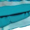 Women's Midi Skirt Mesh Tie Dye High Waisted Bodycon Fishtail Skirt