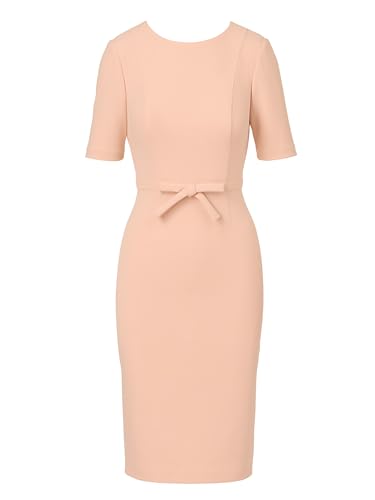 Women's Mini Bow Front Sheath Dress