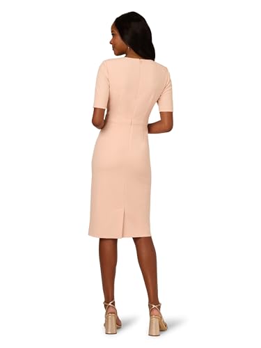 Women's Mini Bow Front Sheath Dress