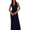 Women's Jersey Tuxedo Gown