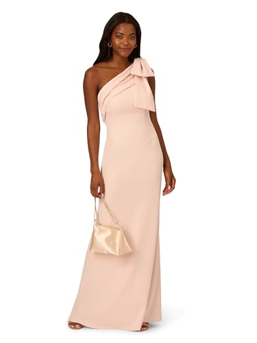 Women's Stretch Crepe Long Dress