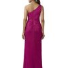 Women's Stardust Pleated Draped Gown