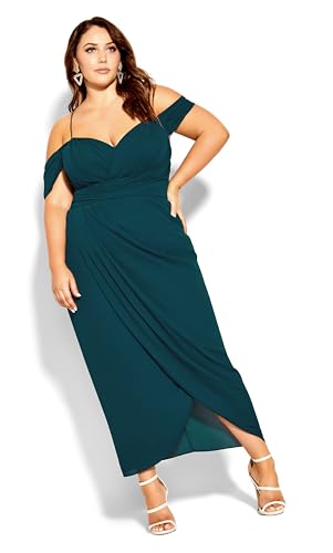 City Chic Women's Plus Size Maxi Dress - Entwine