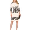 Women's Scroll Lace Short Dress
