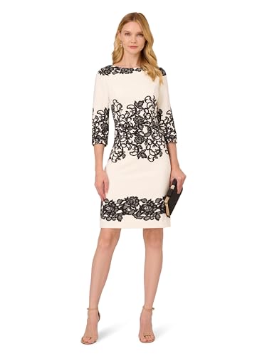 Women's Scroll Lace Short Dress