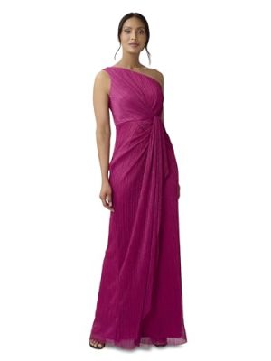 Women's Stardust Pleated Draped Gown