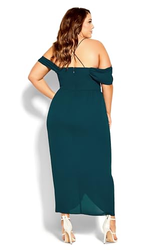City Chic Women's Plus Size Maxi Dress - Entwine