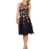 Women's Bead Embroidery Dress
