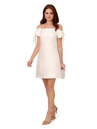 Women's Scallop Neck Short Dress