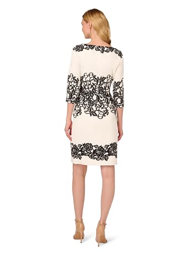 Women's Scroll Lace Short Dress
