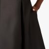 Women's Sleeveless Mid-Length Party Dress with V-Back