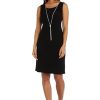 Womens Drape-Front Printed Two Piece Dress