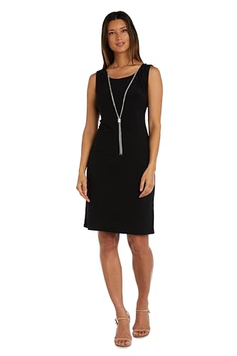 Womens Drape-Front Printed Two Piece Dress