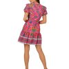 Women's Printed Short Flounce Dress