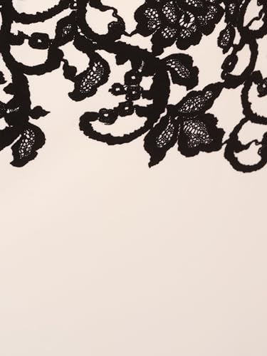 Women's Scroll Lace Short Dress