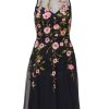 Women's Bead Embroidery Dress