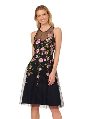 Women's Bead Embroidery Dress