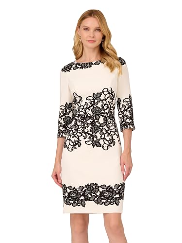 Women's Scroll Lace Short Dress