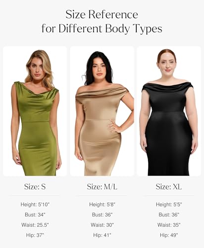 Women Shapewear Maxi Dress - Sleeveless Long Formal Cocktail Party Elegant Bodycon Dresses Built-in Bra