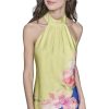 Women's Sleeveless Halter Neck Maxi Dress