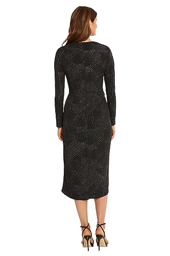 Women's Sleek and Sophisticated Wrap Look High Low Skirt Office Career Event Guest of