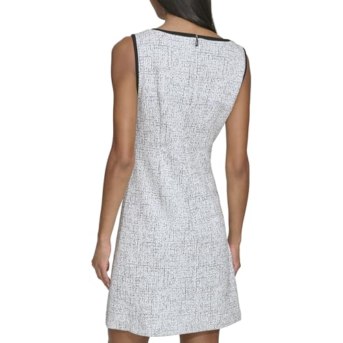 Women's Sleeveless V-Neck Bow A-line Mini Dress