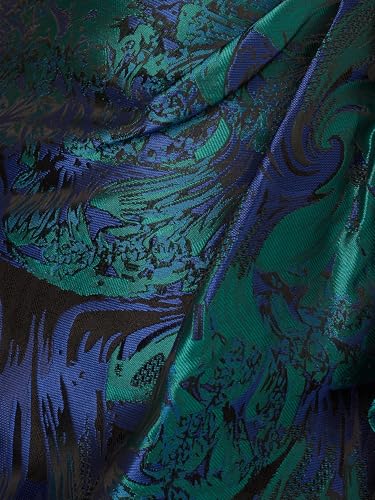 Women's One Shoulder Jacquard Gown