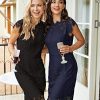 Women's Sleeveless Lace Floral Elegant Cocktail Dress Crew Neck Knee Length for Party